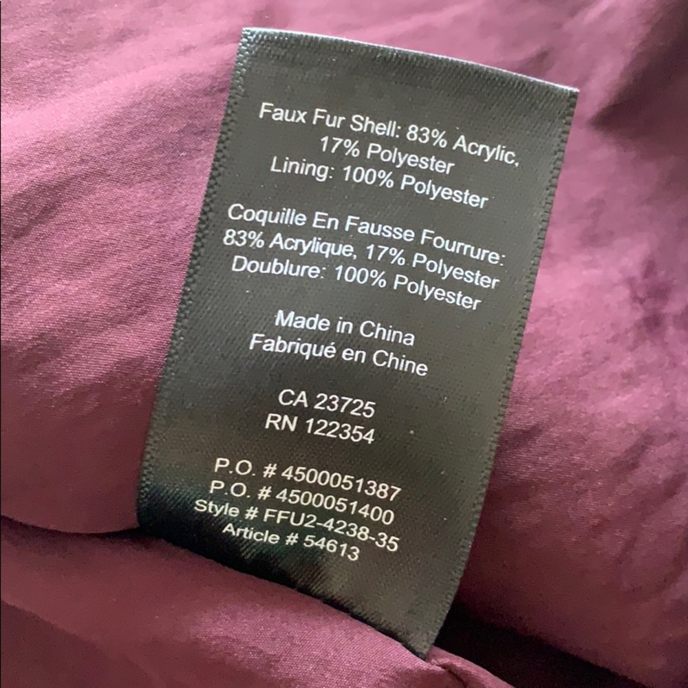 Faux Fur Vest - Picture 5 of 5